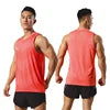 Quick Dry Sublimation Men Clothing Sport Fitness Stringer Sleeveless Muscle Top Shirts Bodybuilding Singlet Gym Tank Top