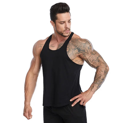 Newest True Us/Eur Size Comfortable Men Tank Tops Fitness Singlet Bodybuilding Workout Gym Men Sleeveless Shirts