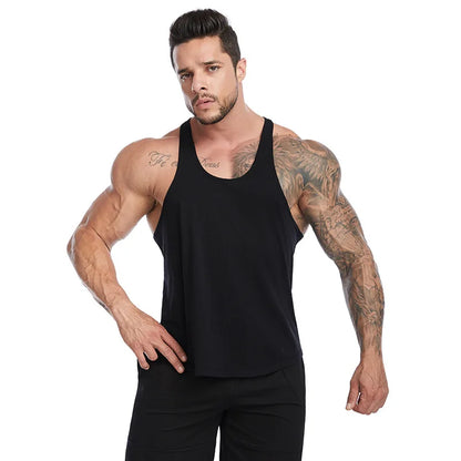 Newest True Us/Eur Size Comfortable Men Tank Tops Fitness Singlet Bodybuilding Workout Gym Men Sleeveless Shirts
