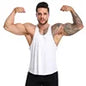 Newest True Us/Eur Size Comfortable Men Tank Tops Fitness Singlet Bodybuilding Workout Gym Men Sleeveless Shirts