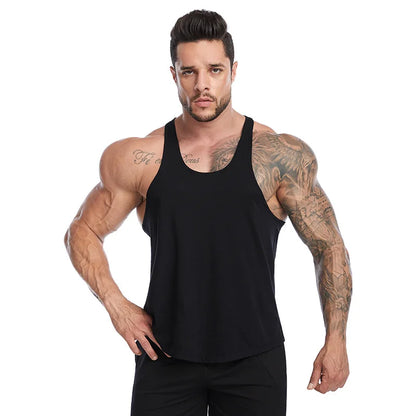 Newest True Us/Eur Size Comfortable Men Tank Tops Fitness Singlet Bodybuilding Workout Gym Men Sleeveless Shirts