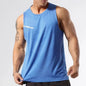 Summer Men's Tank Top Breathable Loose Mesh Training Sleeveless T-shirt Loose Lightweight Bodybuilding Shirt Basketball Vests